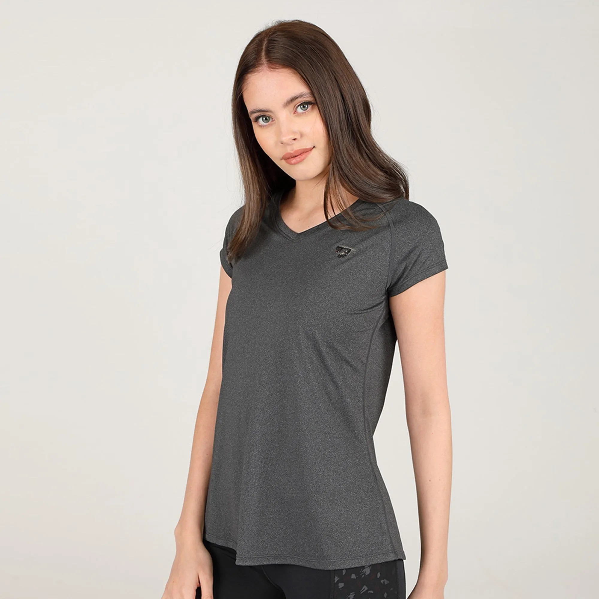 Aubrion Maids Elverson Tech T-Shirt - Charcoal