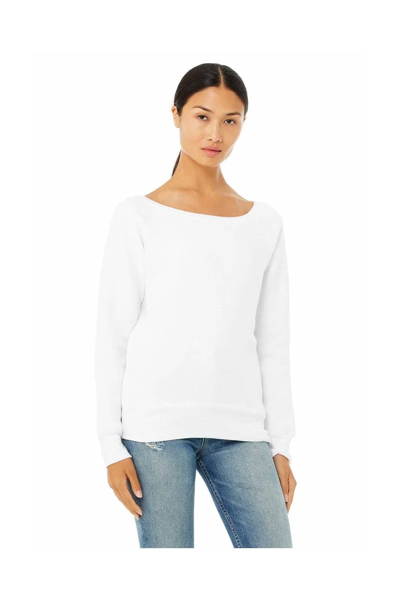 Bella Canvas 7501: Women's Sponge Fleece Wide-Neck Sweatshirt