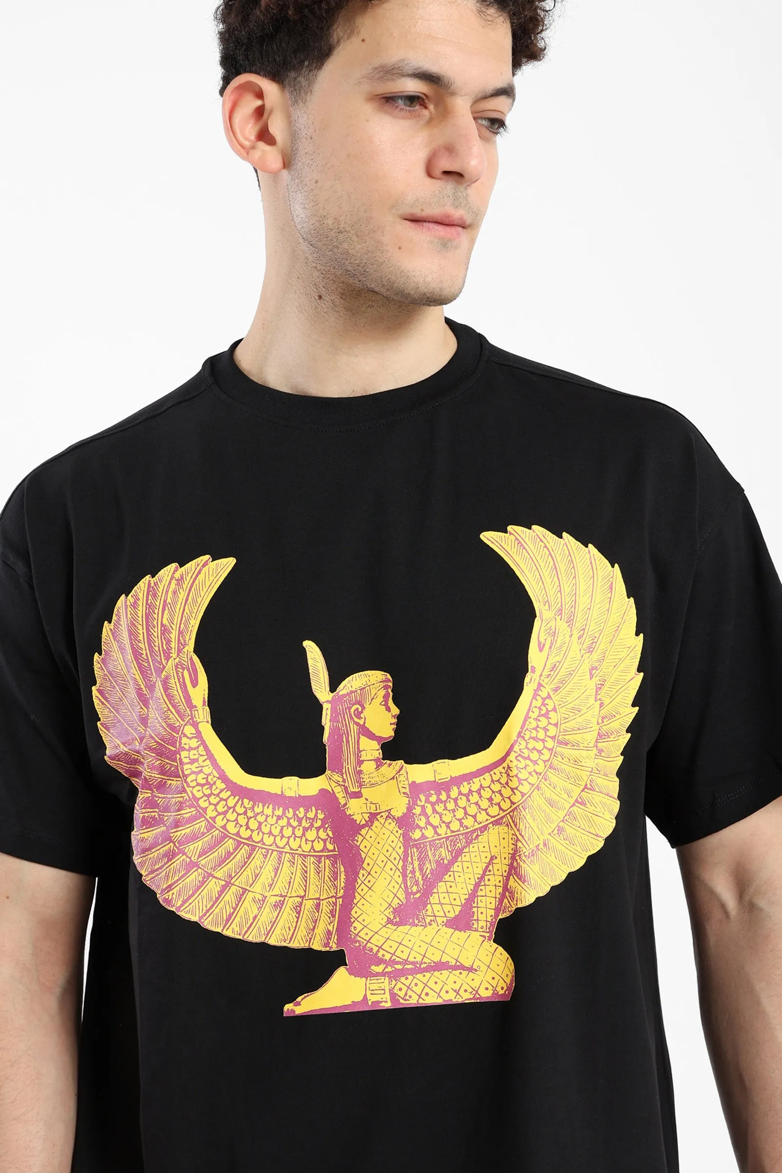 BLACK ISIS WINGS UNISEX TEE