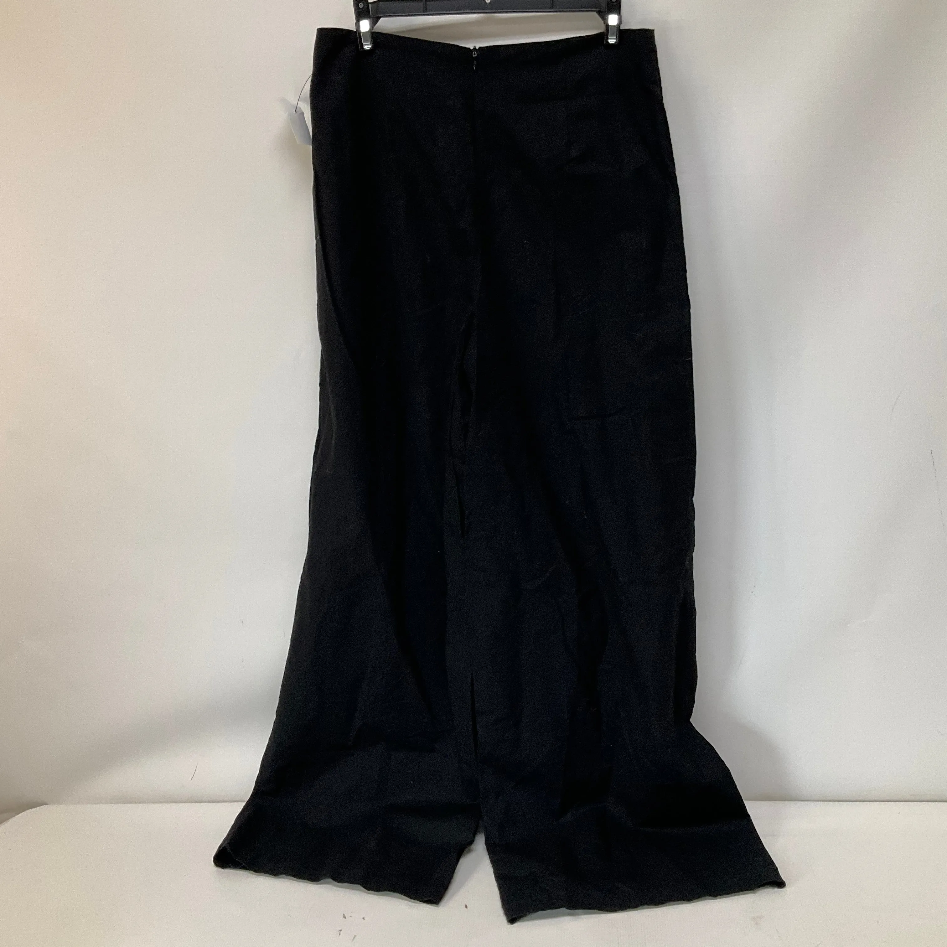 Black Pants Linen Cmb, Size 8