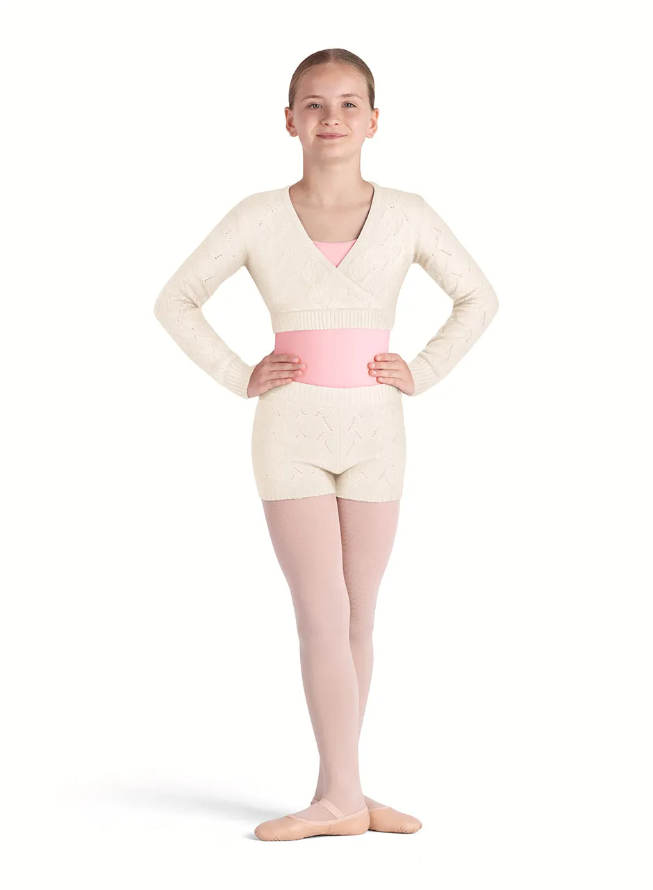 Bloch Children's Knit Wrap Top