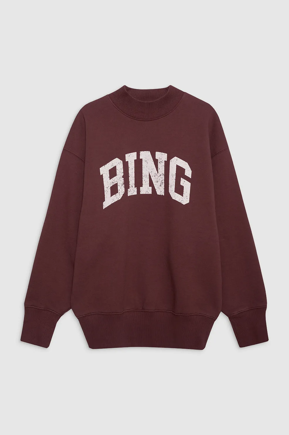 Bradie Sweatshirt Bing - Deep Burgundy