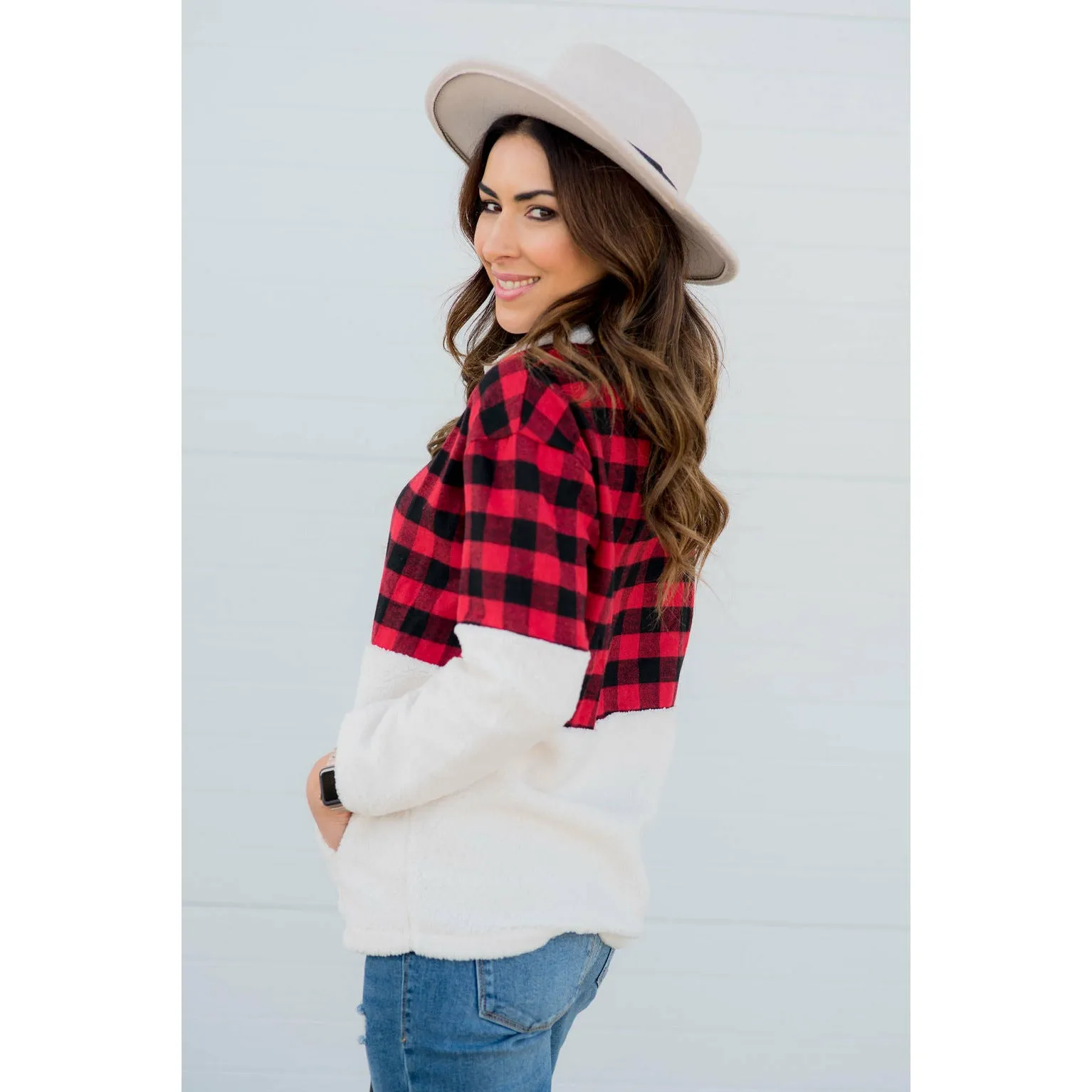 Buffalo Plaid Pullover