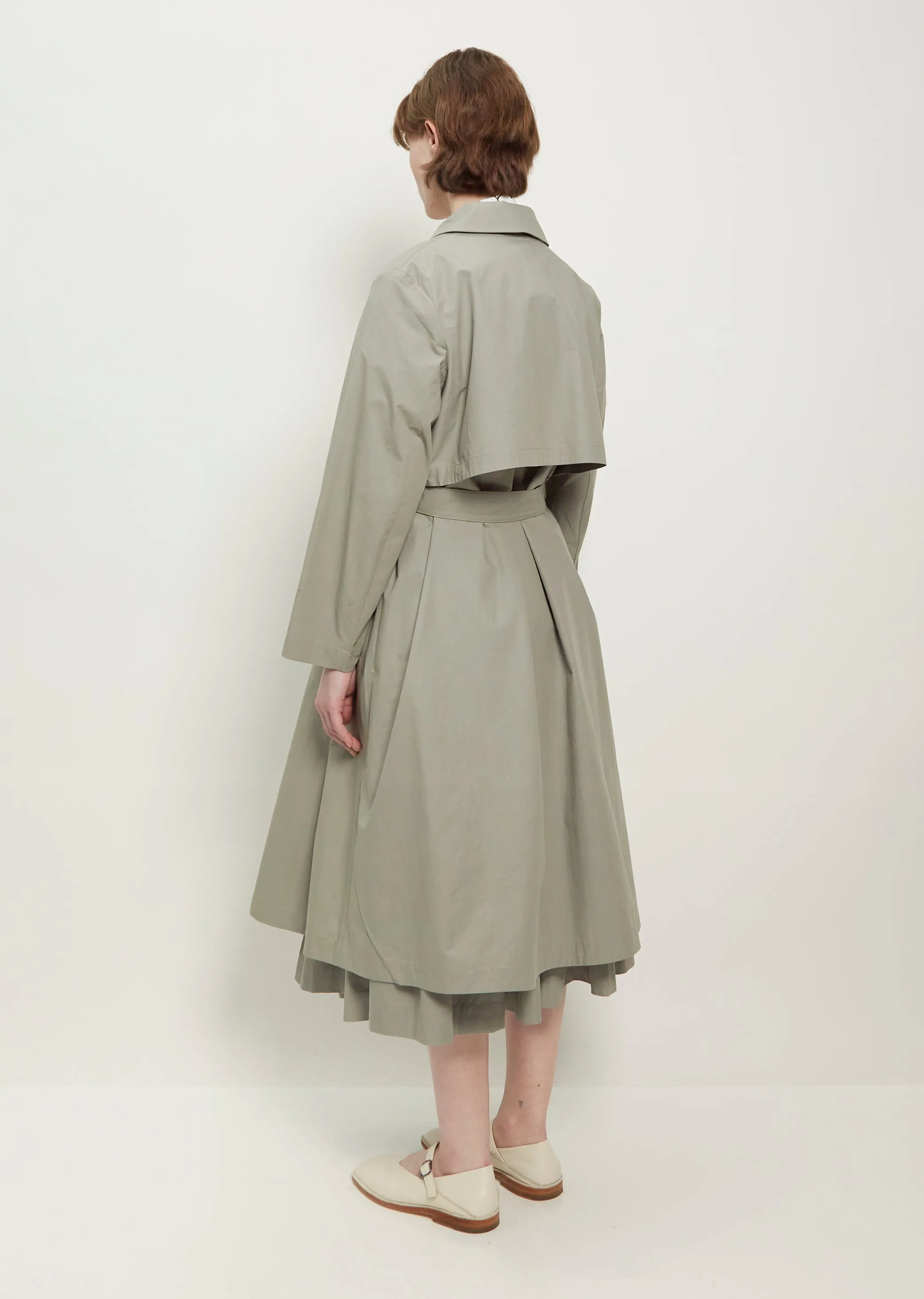 Cecile Cotton Typewriter Coat