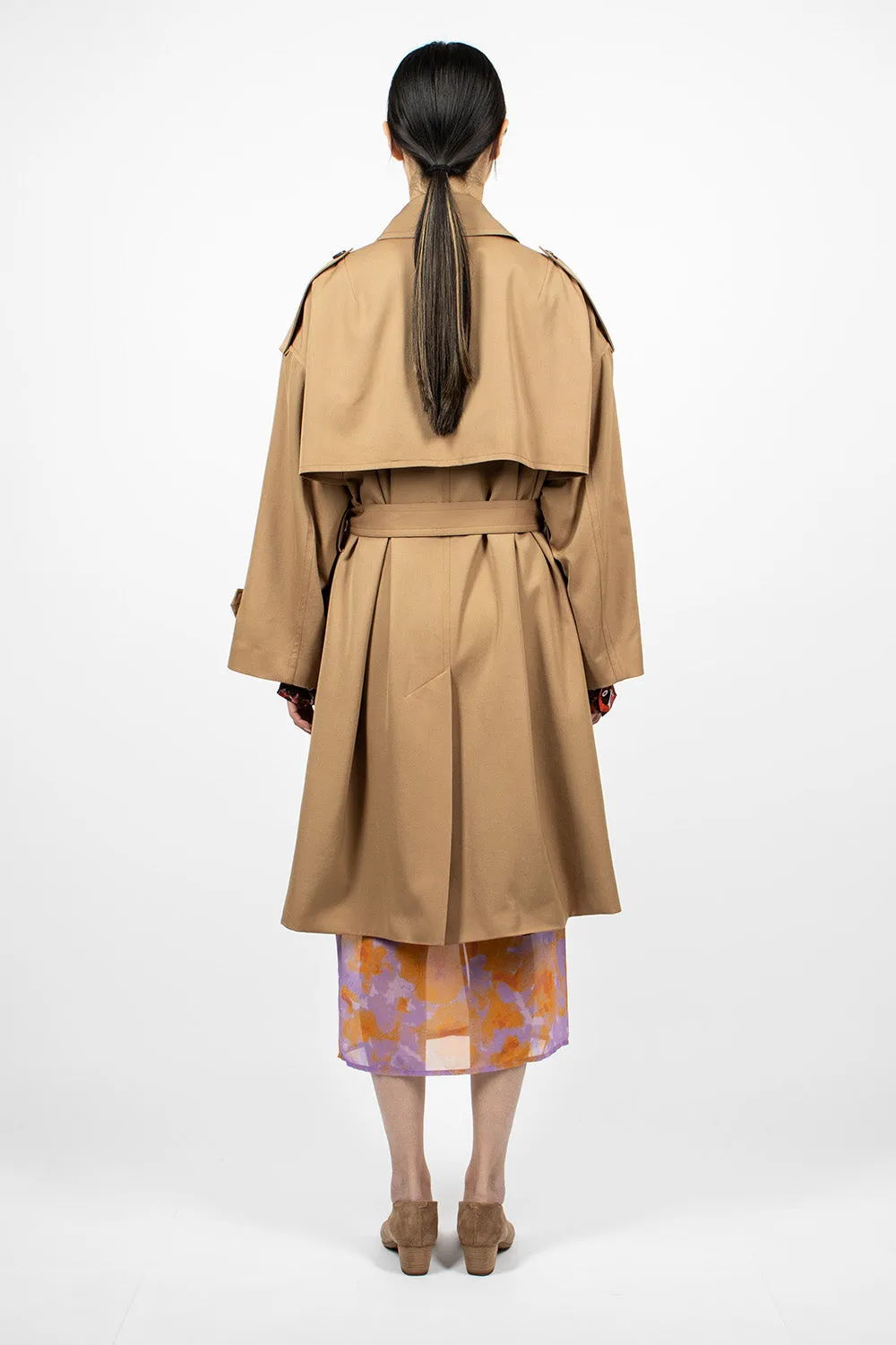 Classic Trench Coat Camel