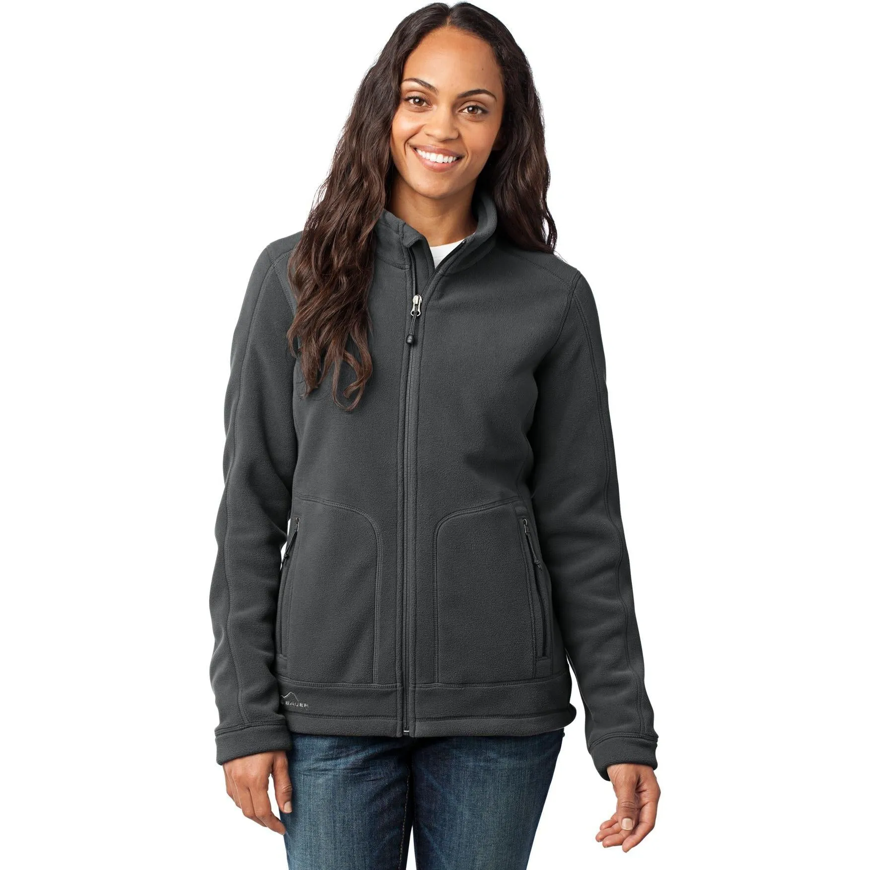 CLOSEOUT - Eddie Bauer Ladies Wind-Resistant Full-Zip Fleece Jacket