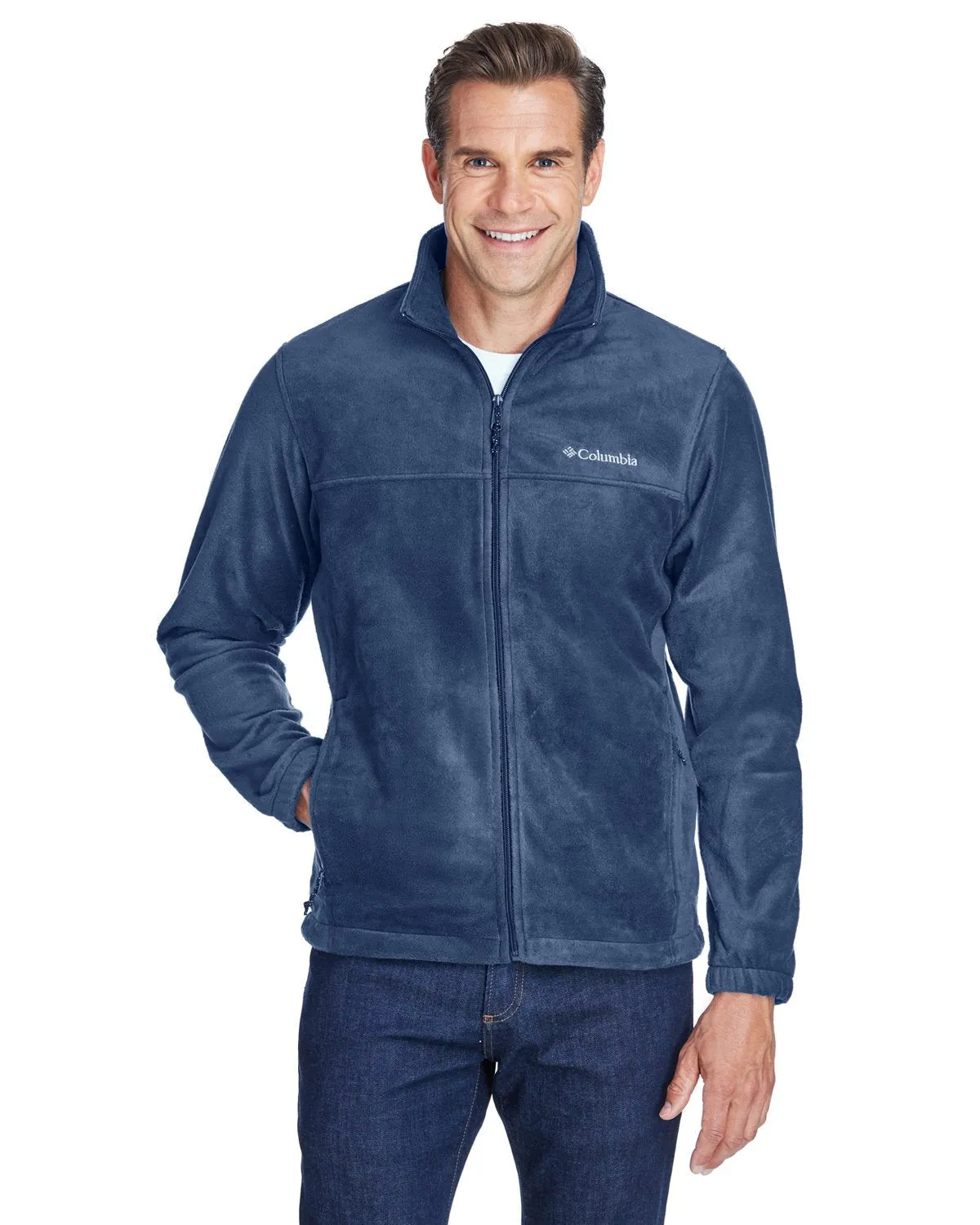 Columbia Steens Mountain Full Zip 2.0 Fleece, Collegiate Navy [Test 25]