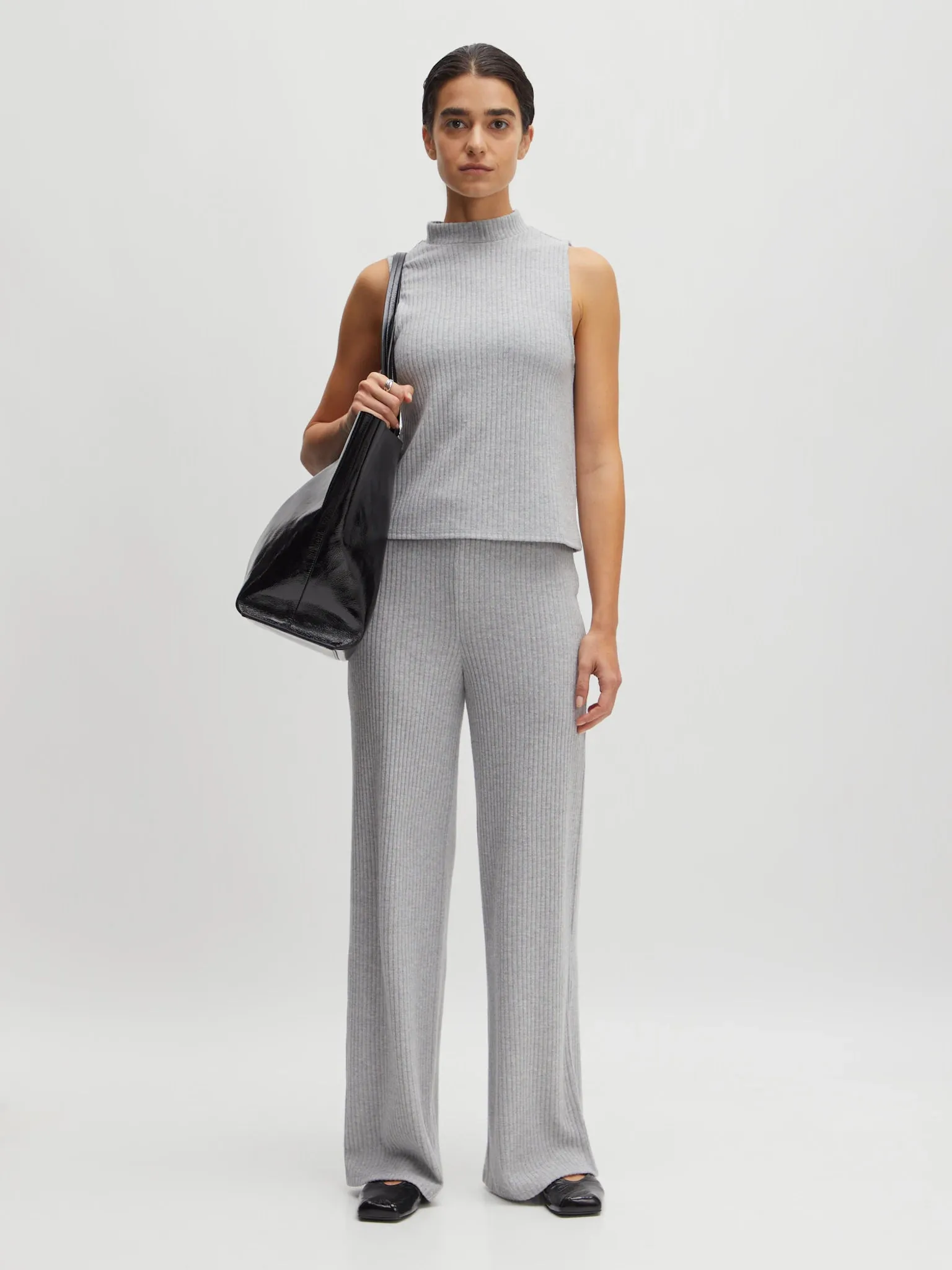 Corin pants Light grey melange