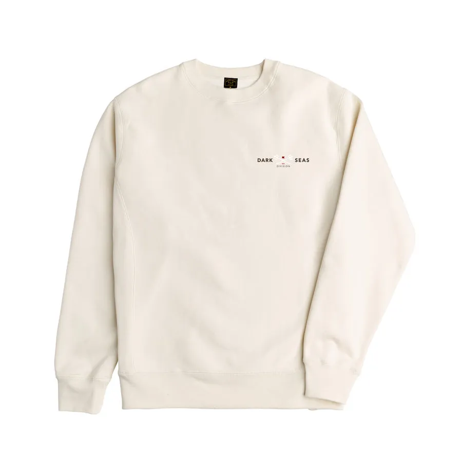 Dark Seas Headmaster Crewneck - Bone