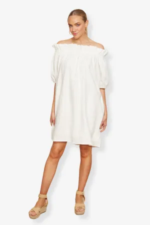 Eb & Ive - Halcyon Ruched Dress - Opal