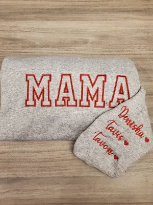 Embroided Mama Sweatshirt