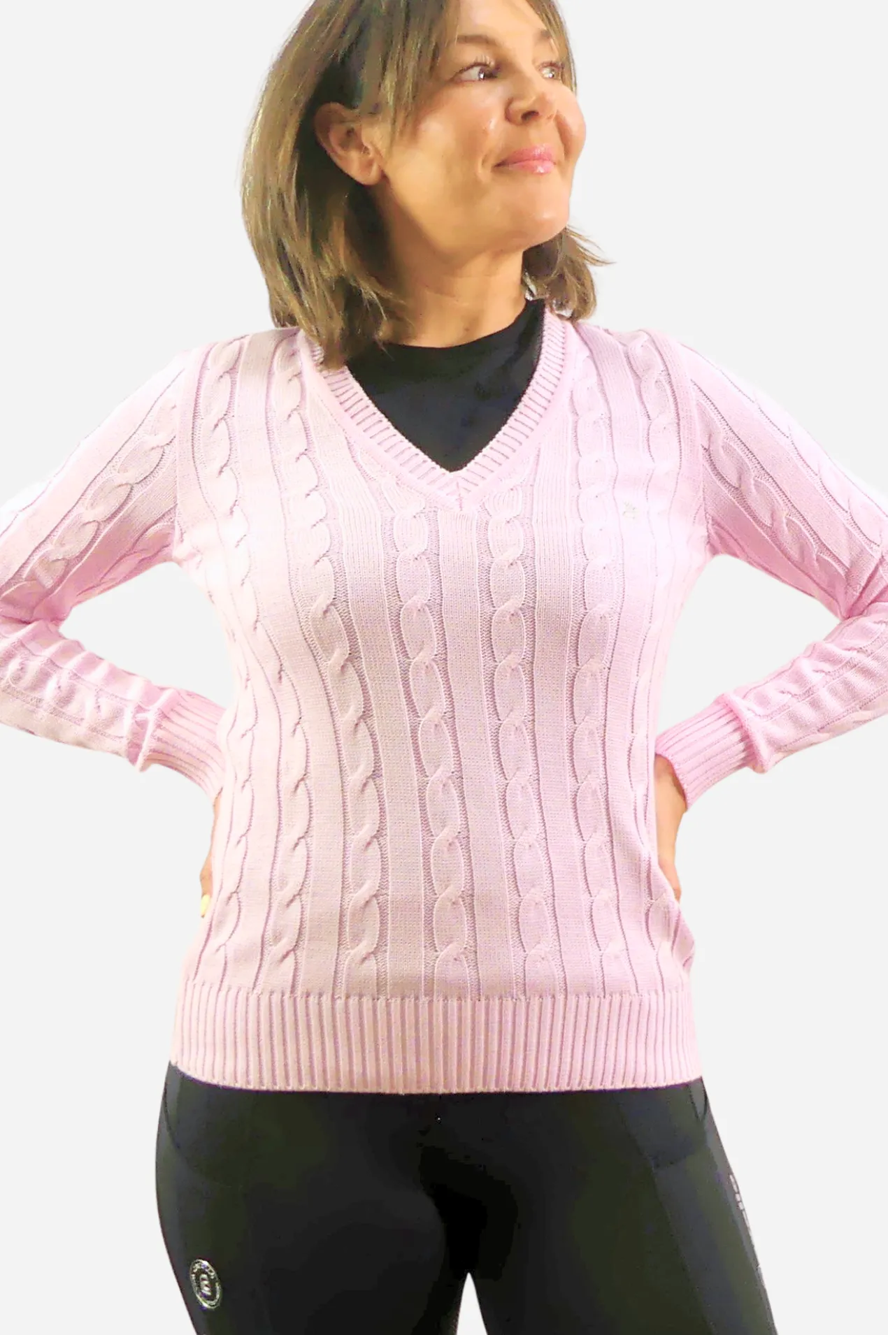 Epona Elite Coco V-Neck Knit Jumper