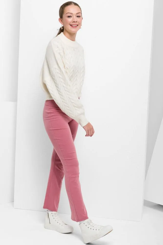 Flare Leggings Pink