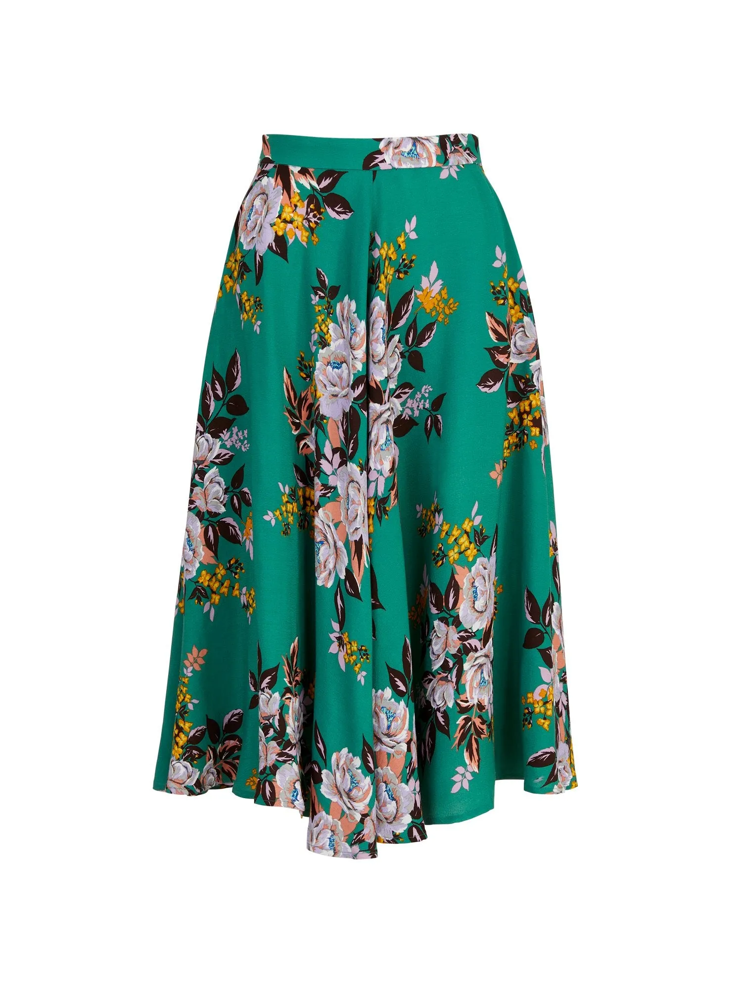 Floral-Print Circle Skirt - The NY&C Legacy Collection