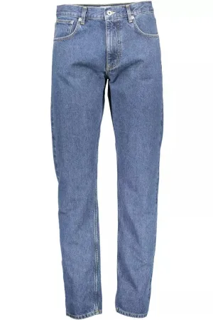 Gant Blue Cotton Men Jeans