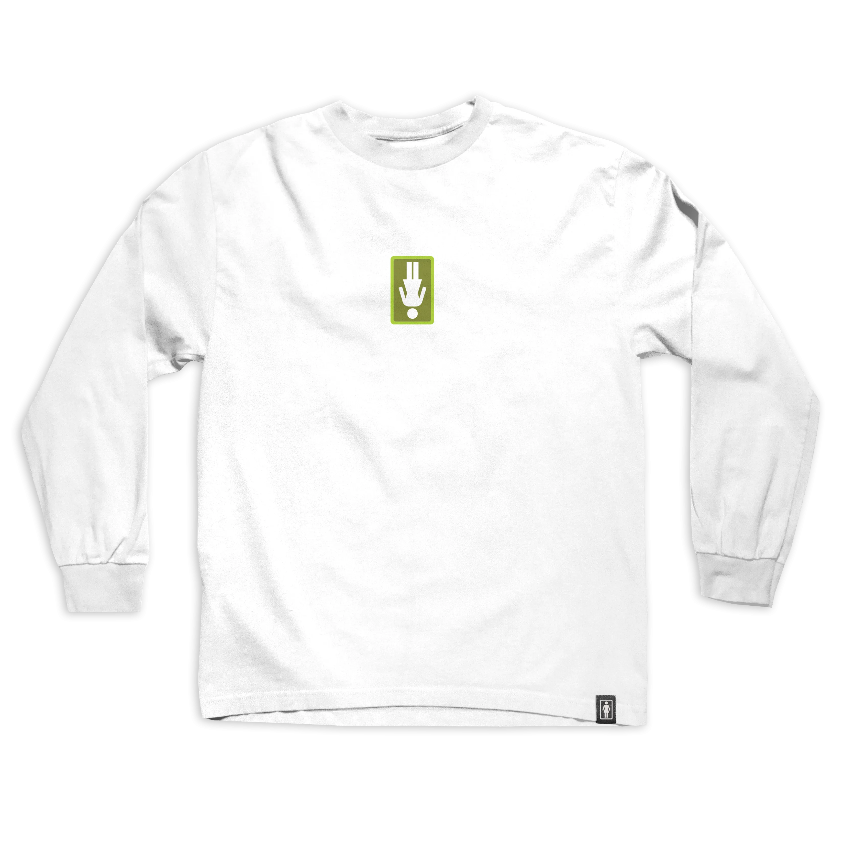 Girl 93 Til Oops Long Sleeve Tee White