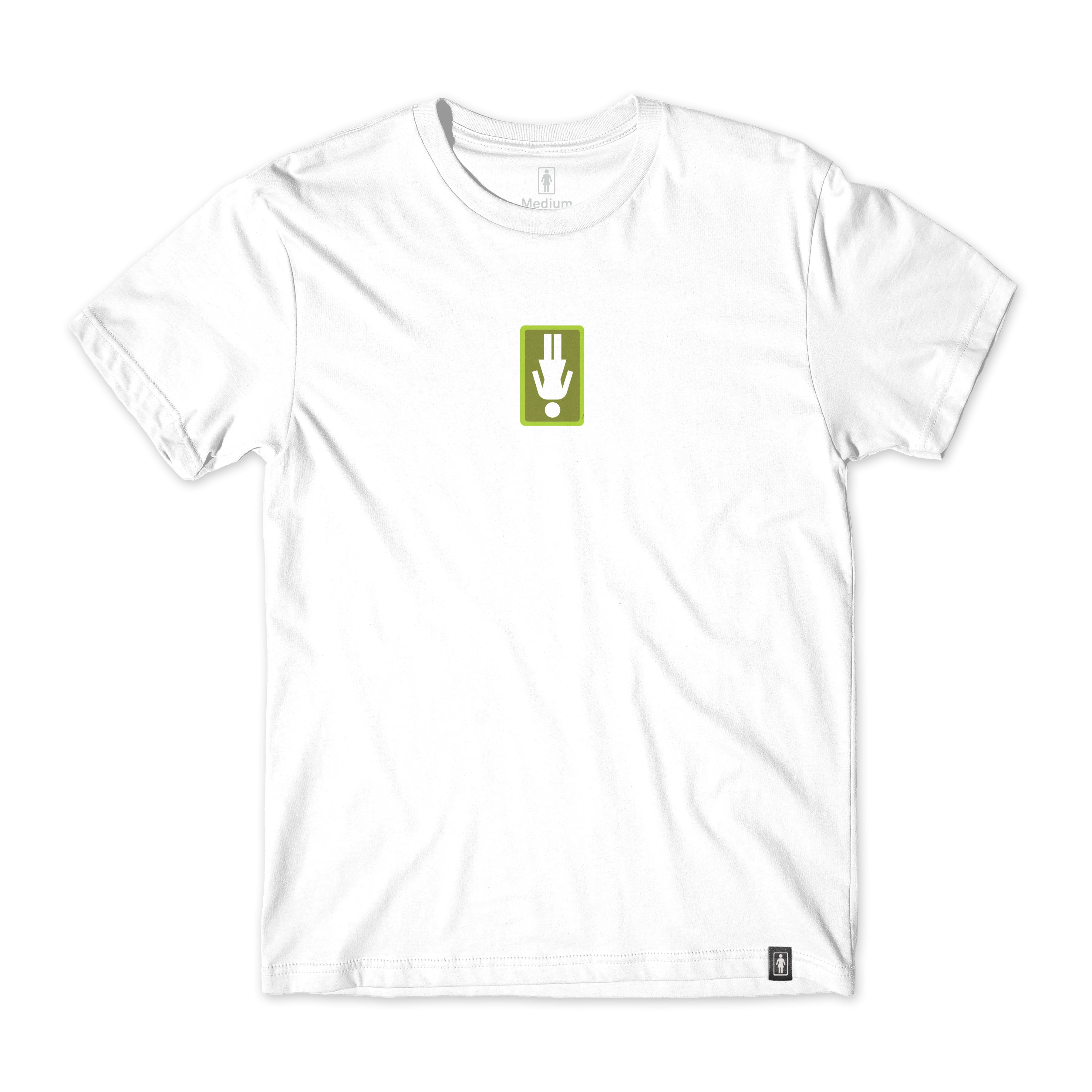 Girl 93 Til Oops Tee White