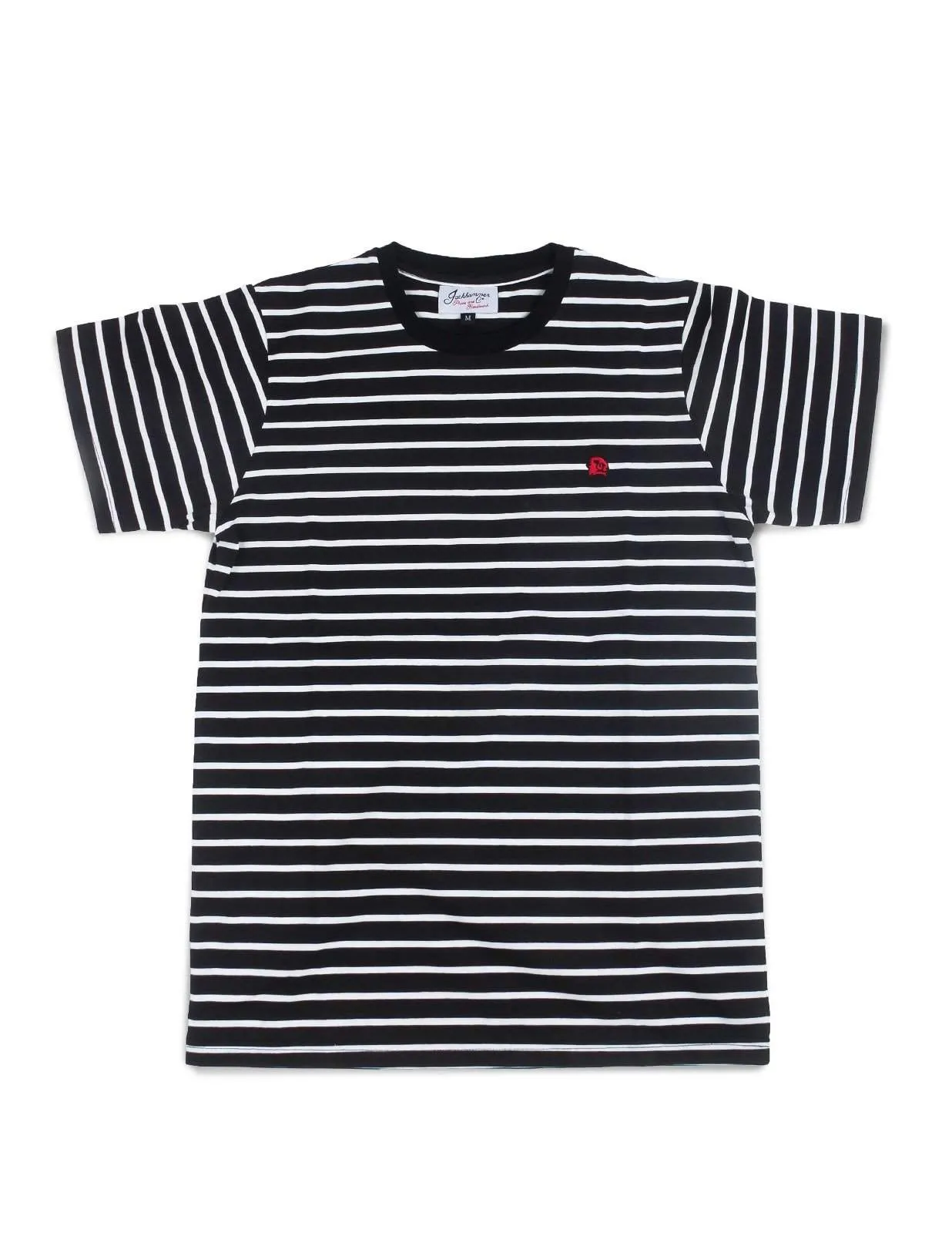 Jackhammer Beaver Striped Tee BW