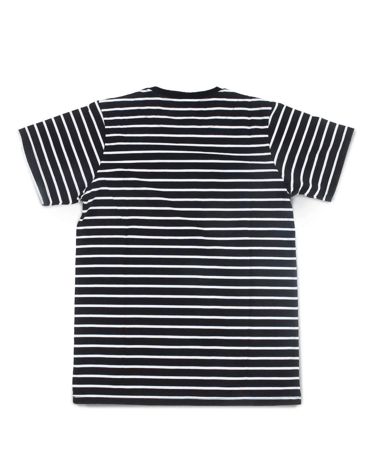 Jackhammer Beaver Striped Tee BW