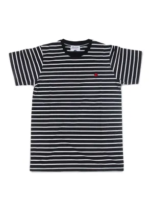 Jackhammer Beaver Striped Tee BW