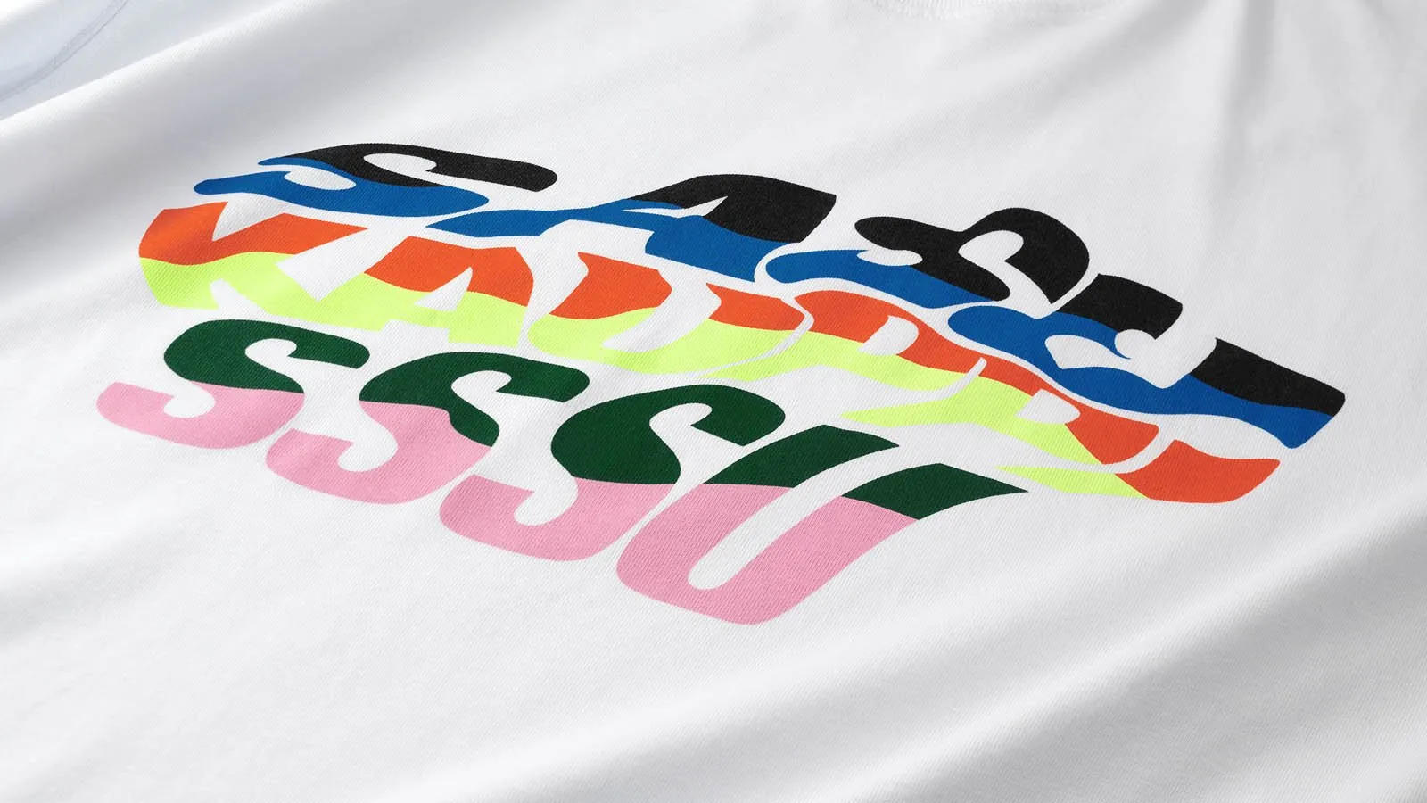 KARHU X SASU KAUPPI MORPHING KARHU T–SHIRT - WHITE / MULTICOLOUR