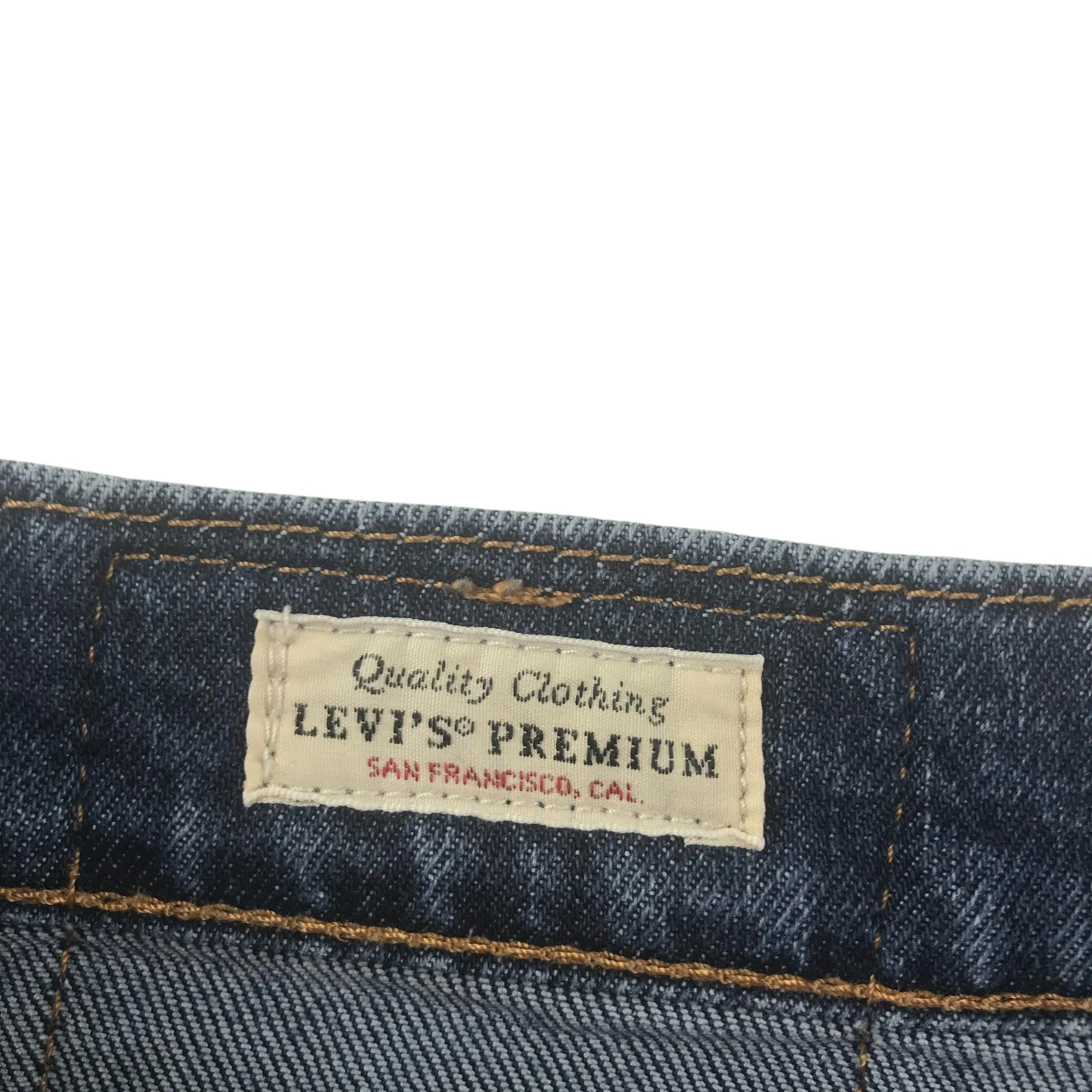 Levi's jeans W32 L32 blue denim trousers