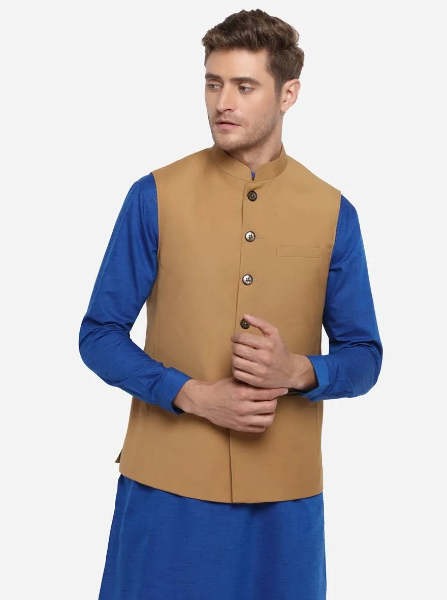 Light Brown Modi Jacket | JadeBlue