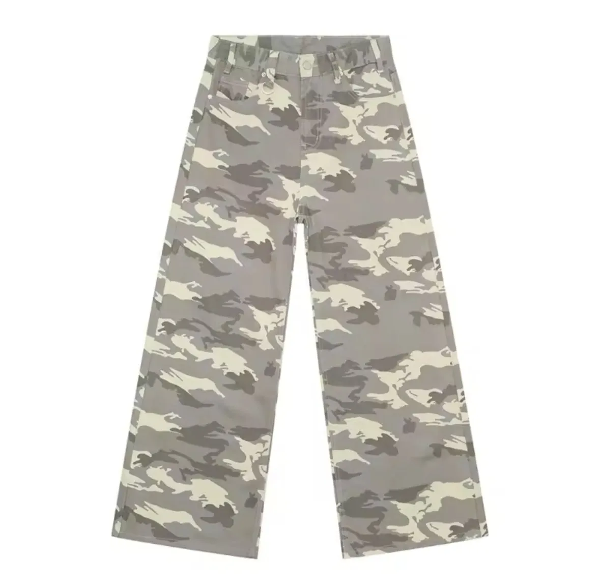 Light Camo Baggy Jeans