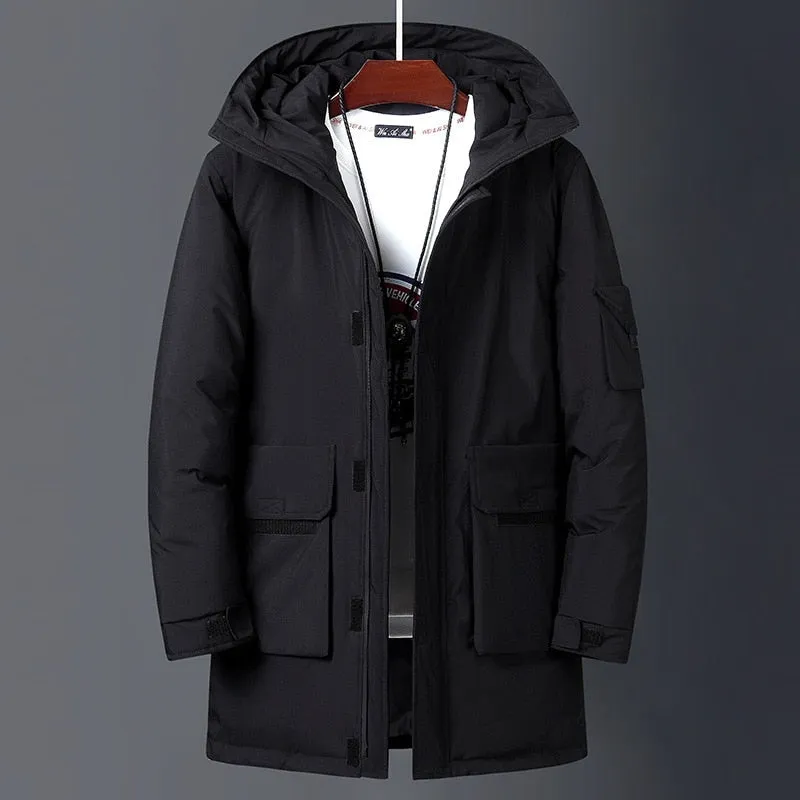 LMS Warm Hooded Long Jackets