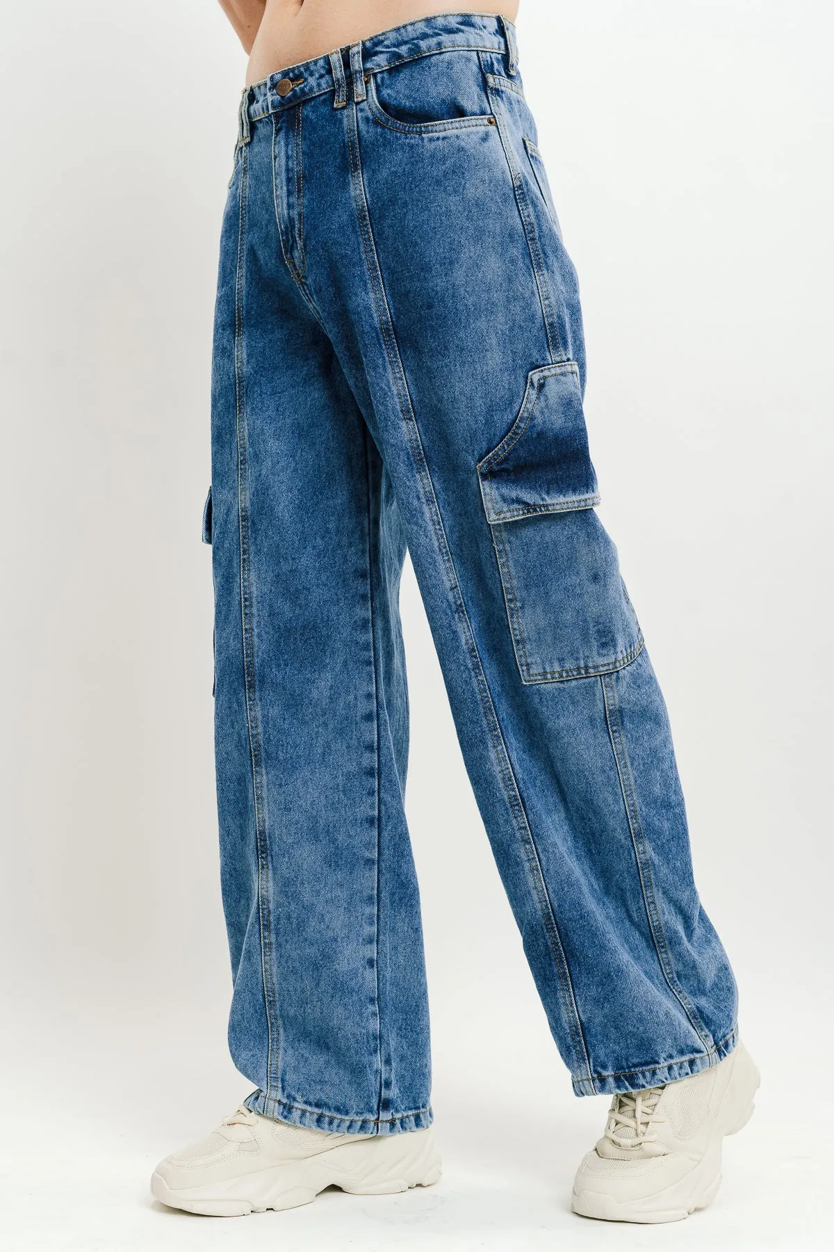 Men's Flap Play Cargo Jeans