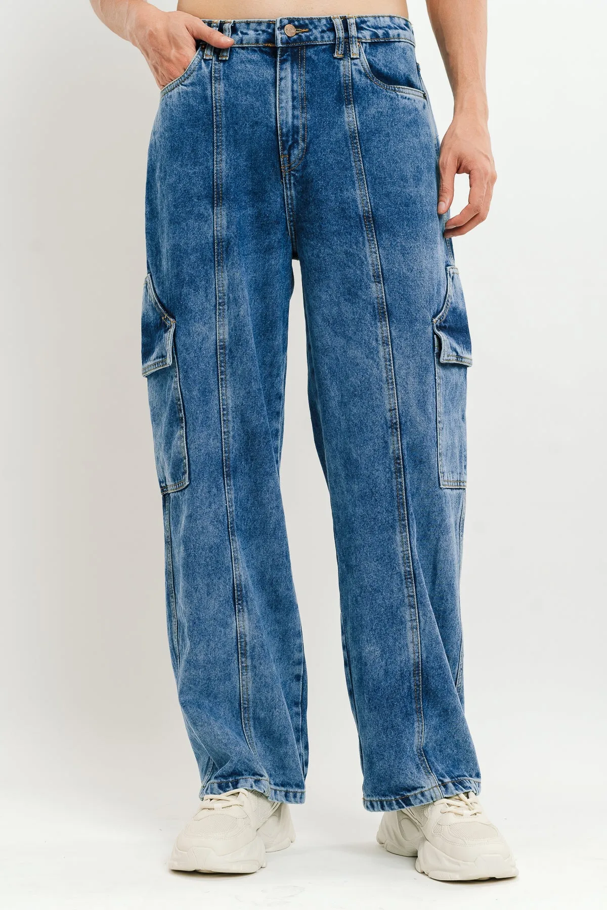 Men's Flap Play Cargo Jeans