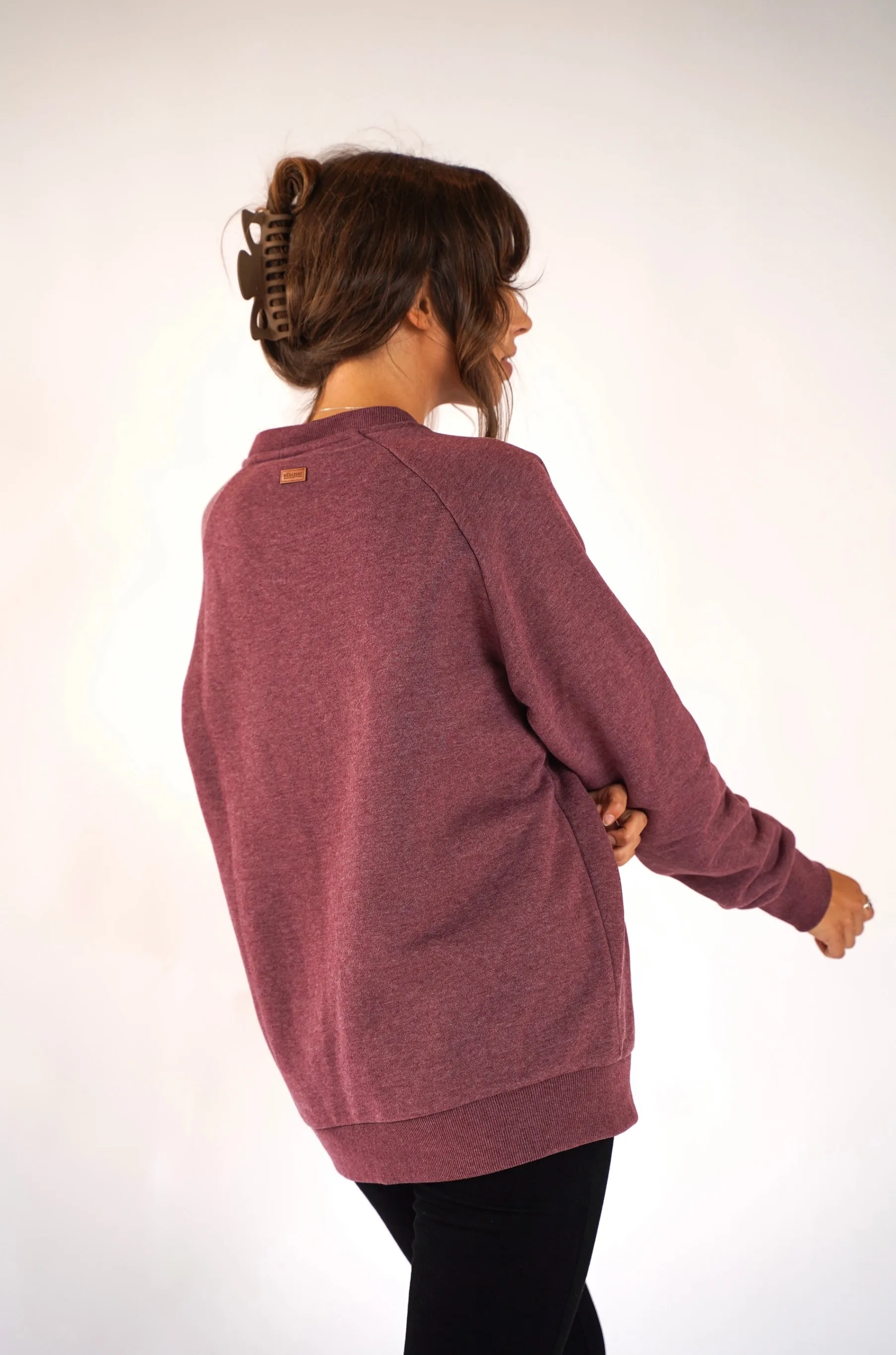 Nara Mulberry Sweatshirt