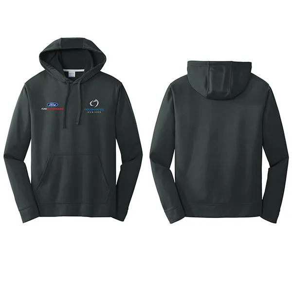 PERFORMANCE FLEECE HOODIE - BLACK