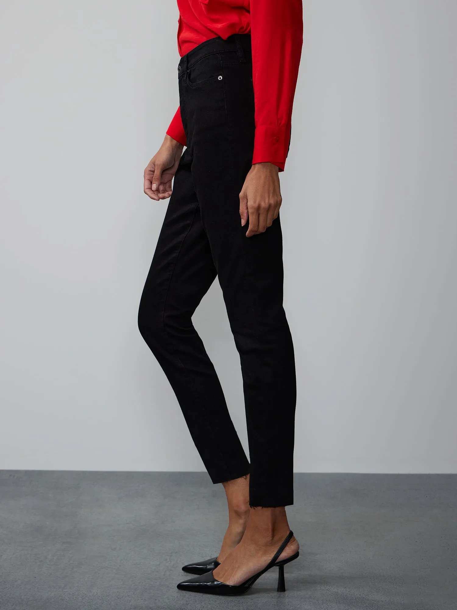 Petite Curvy High Rise Skinny Jeans