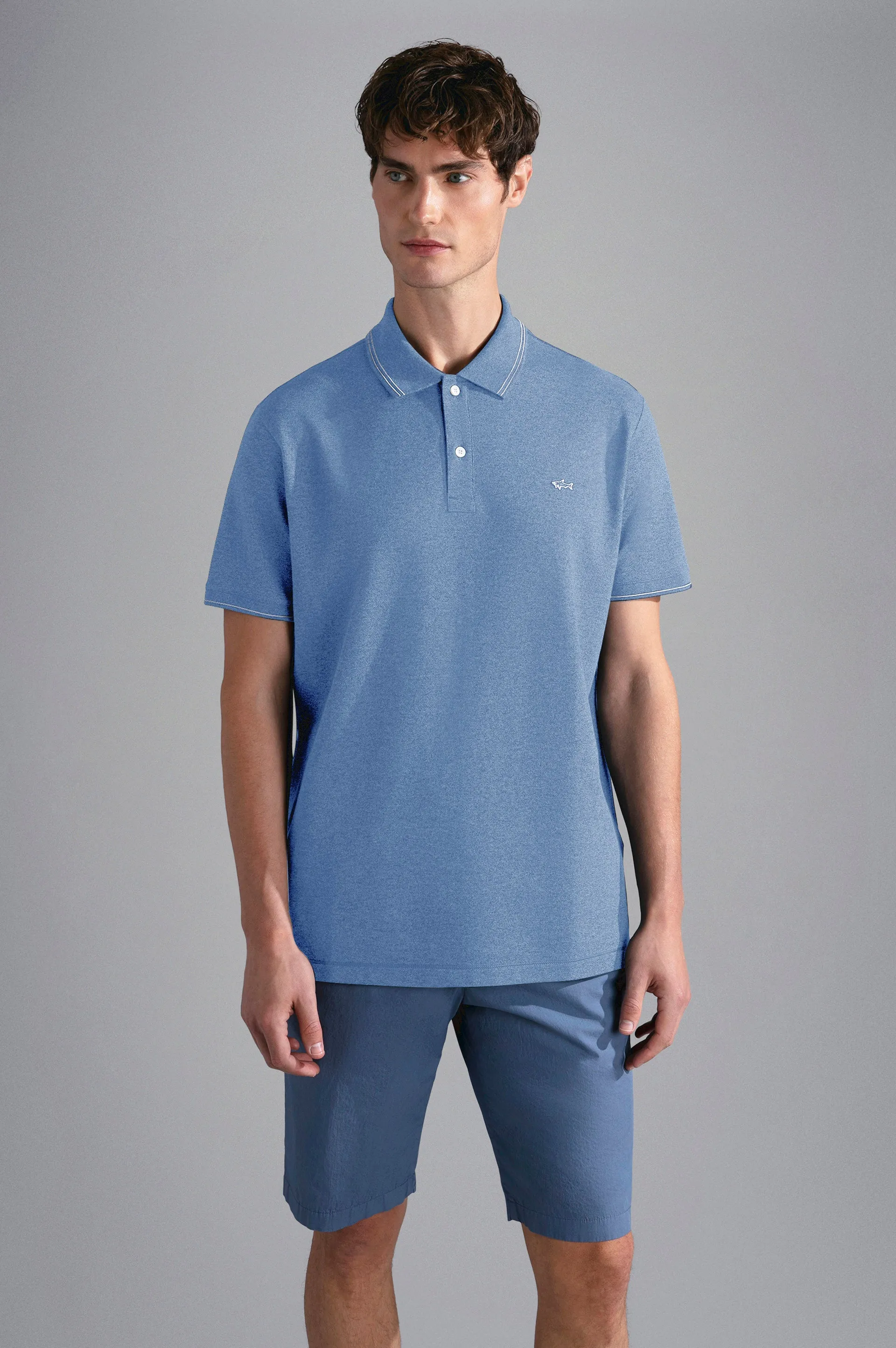 Piqué Cotton Polo Shirt 24411229