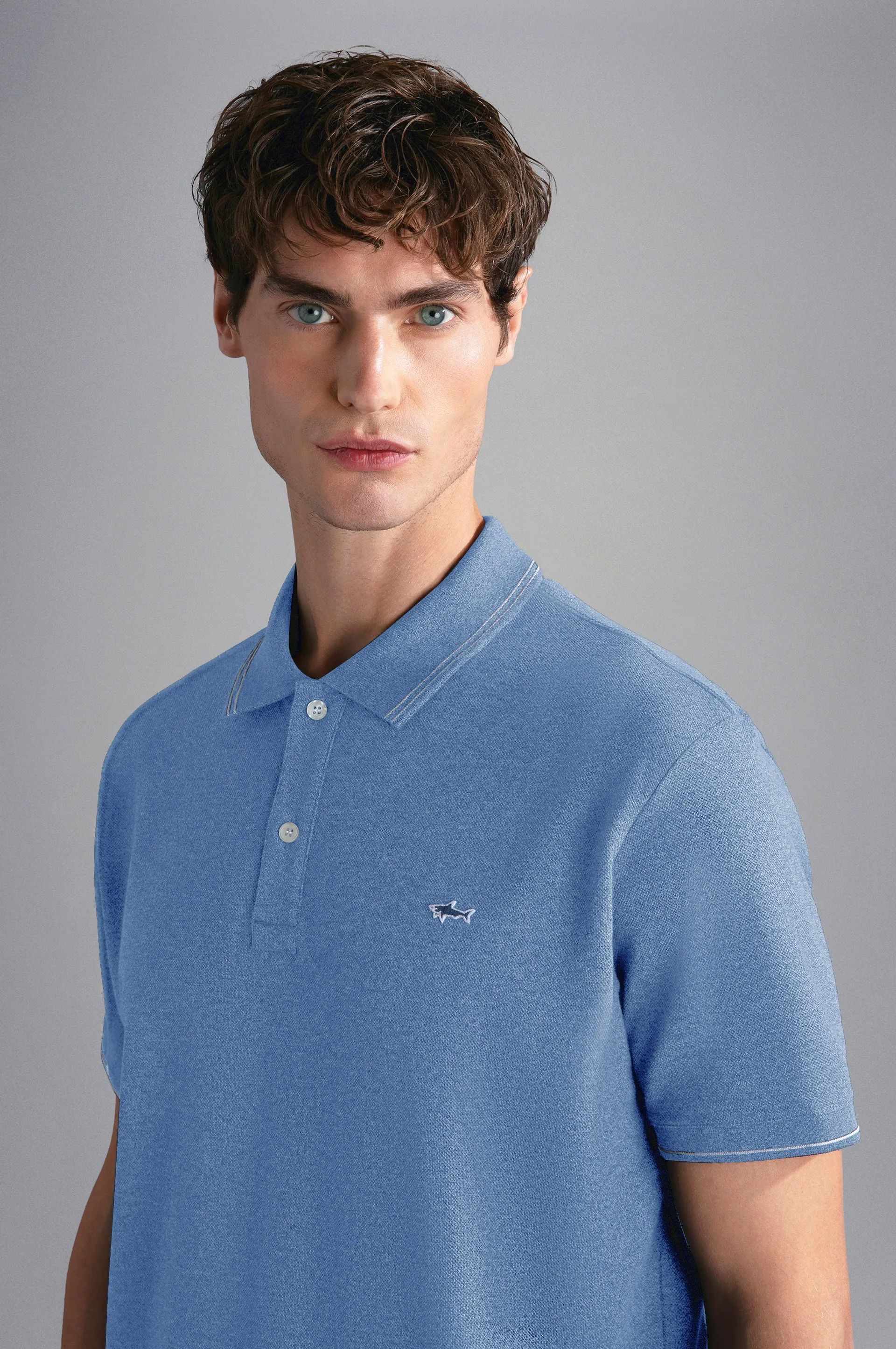 Piqué Cotton Polo Shirt 24411229