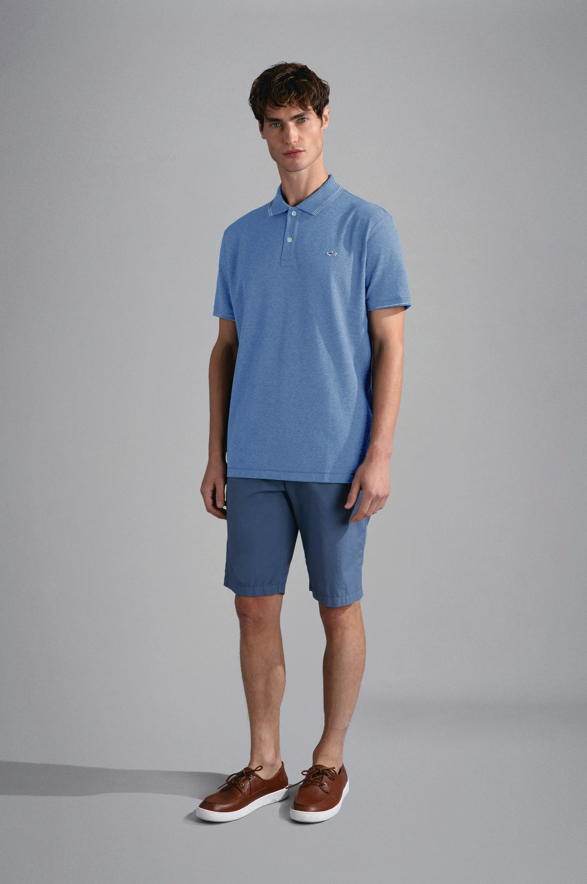 Piqué Cotton Polo Shirt 24411229