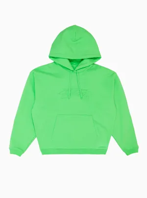 Relaxed Oversized Hoodie Green