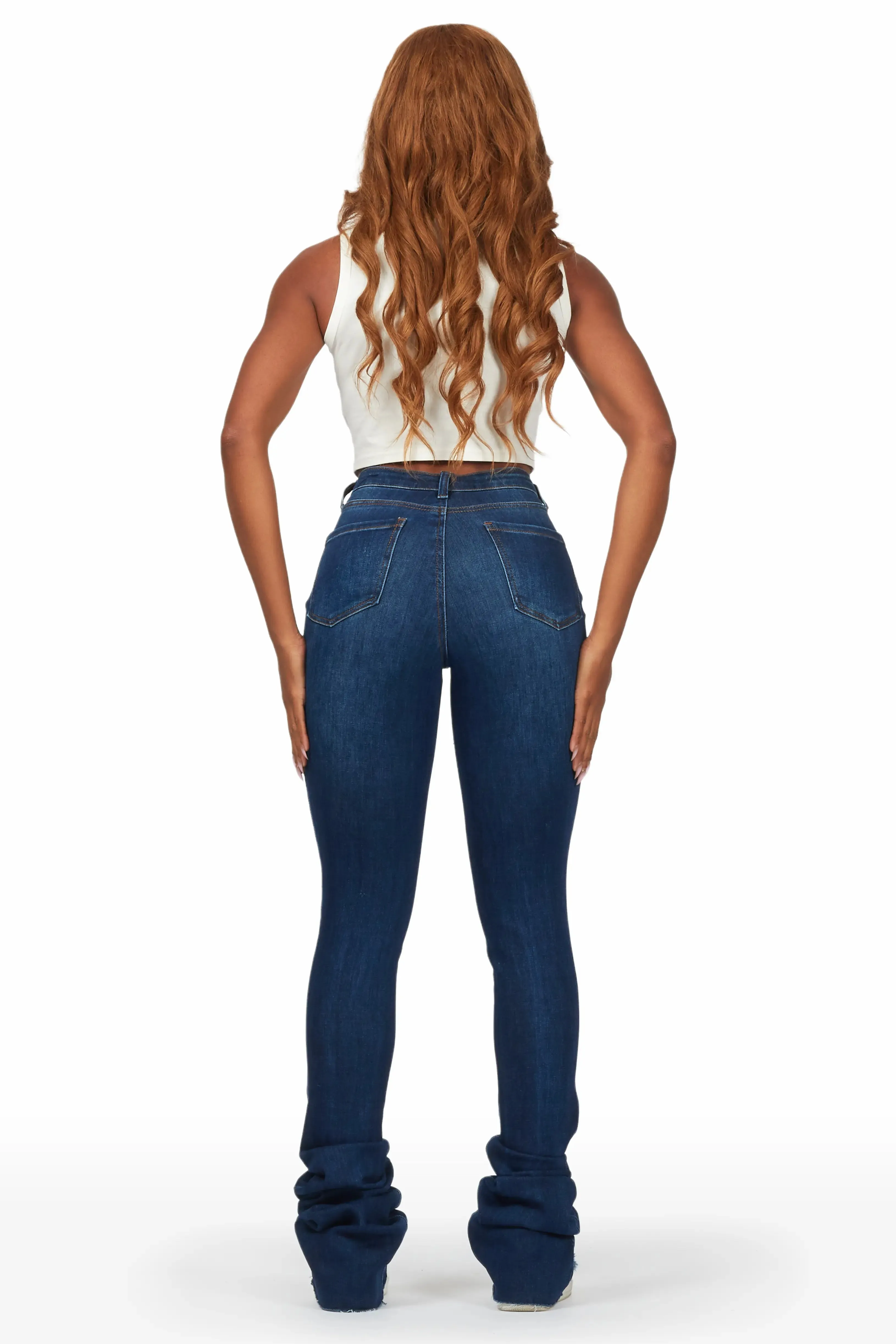 Remy Dark Wash Super Stacked Jean