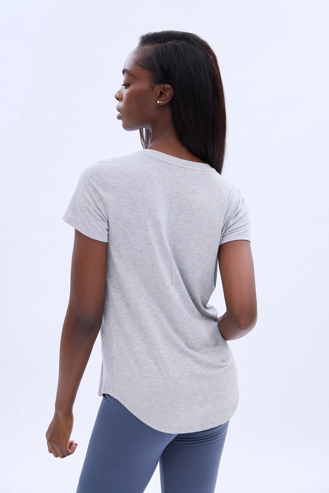 Short Sleeve V-Neck Tee