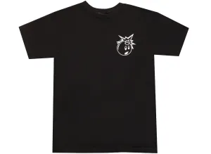 The Hundreds Simple Adam Tee in Black