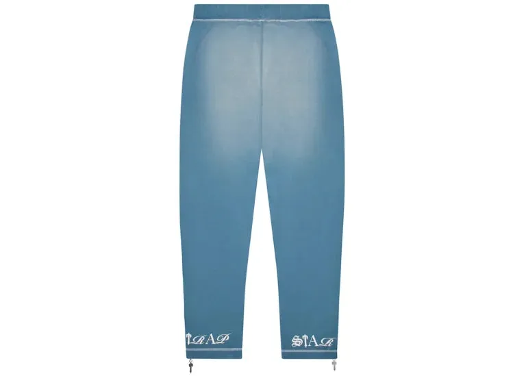 Trapstar Script Jogger Pants Light Denim Blue