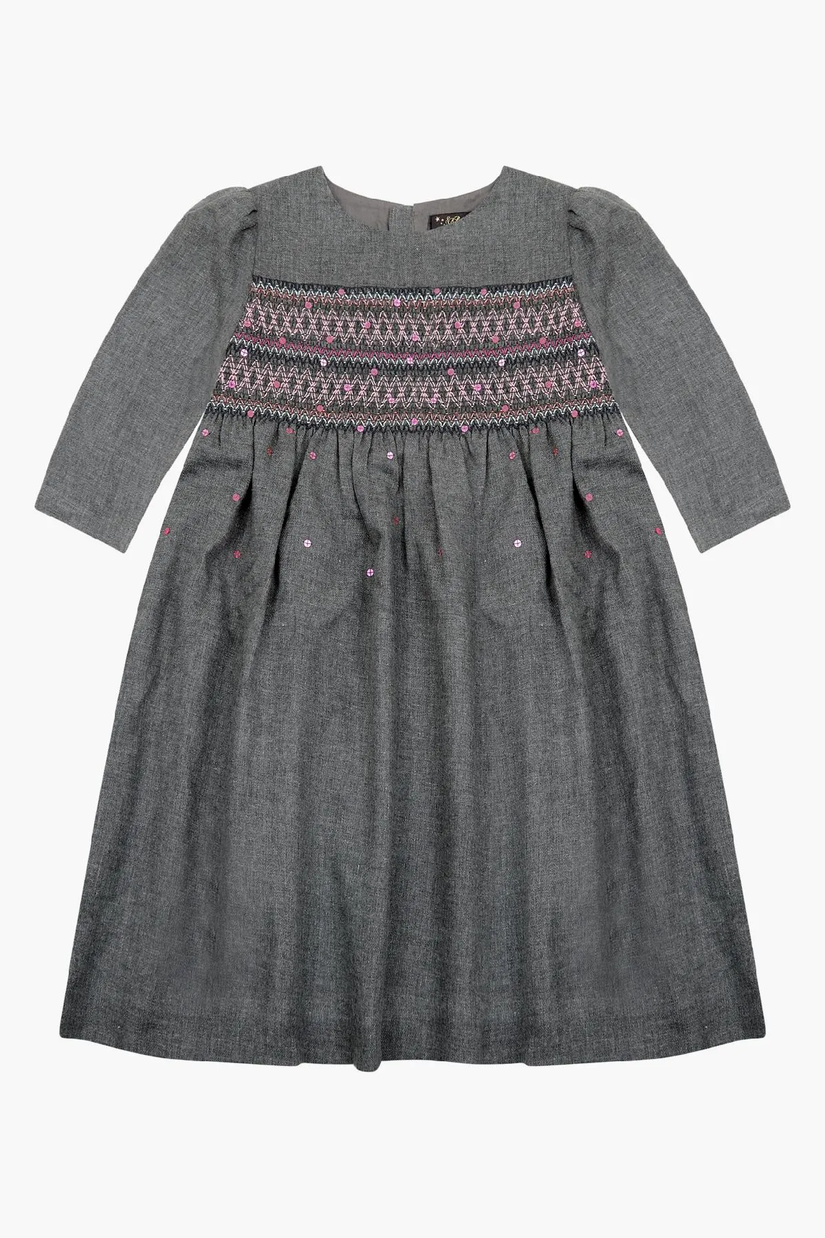 Velveteen Audrey Girls Dress